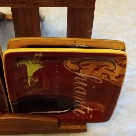 Pier 1 4 pc Cucina Appetizer/ dessert plates - Picture 10 of 14